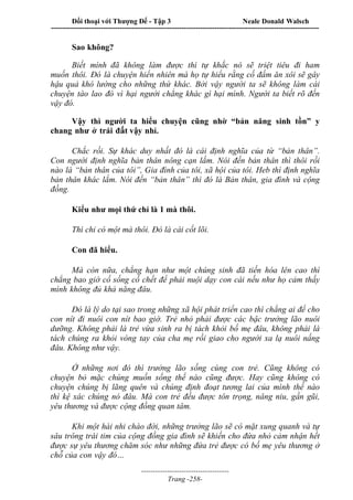 Đối thoại với Thượng Đế - Tập 1 , 2 , 3.