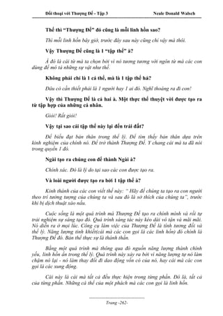 Đối thoại với Thượng Đế - Tập 1 , 2 , 3.