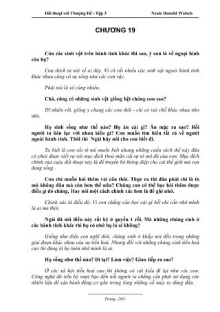 Đối thoại với Thượng Đế - Tập 1 , 2 , 3.