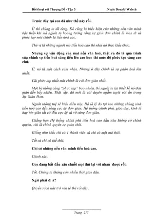 Đối thoại với Thượng Đế - Tập 1 , 2 , 3.