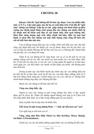 Đối thoại với Thượng Đế - Tập 1 , 2 , 3.