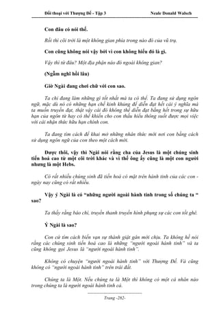 Đối thoại với Thượng Đế - Tập 1 , 2 , 3.