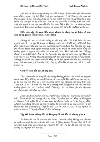 Đối thoại với Thượng Đế - Tập 1 , 2 , 3.