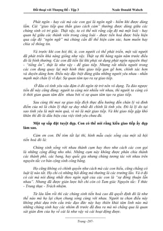 Đối thoại với Thượng Đế - Tập 1 , 2 , 3.