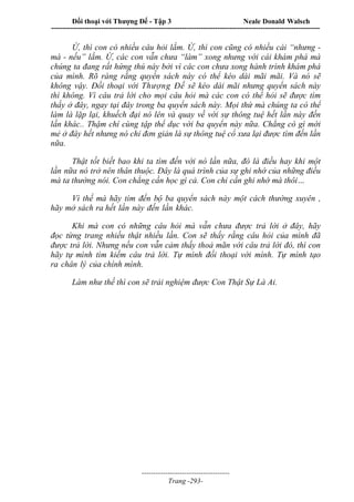 Đối thoại với Thượng Đế - Tập 1 , 2 , 3.