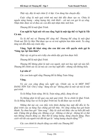 Đối thoại với Thượng Đế - Tập 1 , 2 , 3.