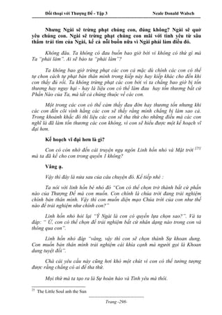 Đối thoại với Thượng Đế - Tập 1 , 2 , 3.