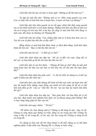 Đối thoại với Thượng Đế - Tập 1 , 2 , 3.