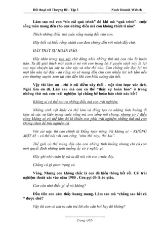 Đối thoại với Thượng Đế - Tập 1 , 2 , 3.