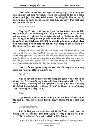 Đối thoại với Thượng Đế - Tập 1 , 2 , 3.