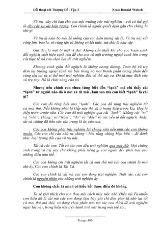 Đối thoại với Thượng Đế - Tập 1 , 2 , 3.