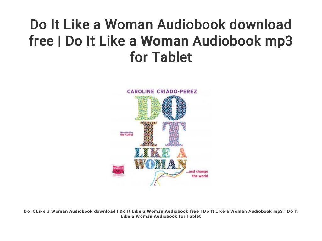 Do It Like a Woman Audiobook download free | Do It Like a Woman