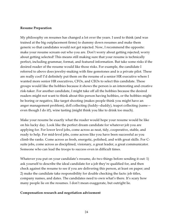 do it yourself resumes