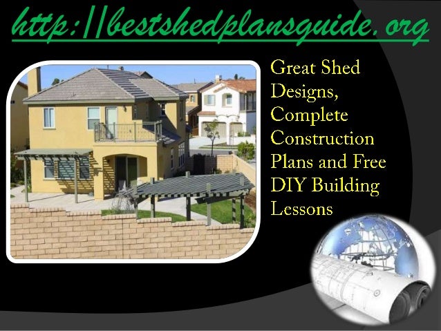 Do it yourself shed plans for free