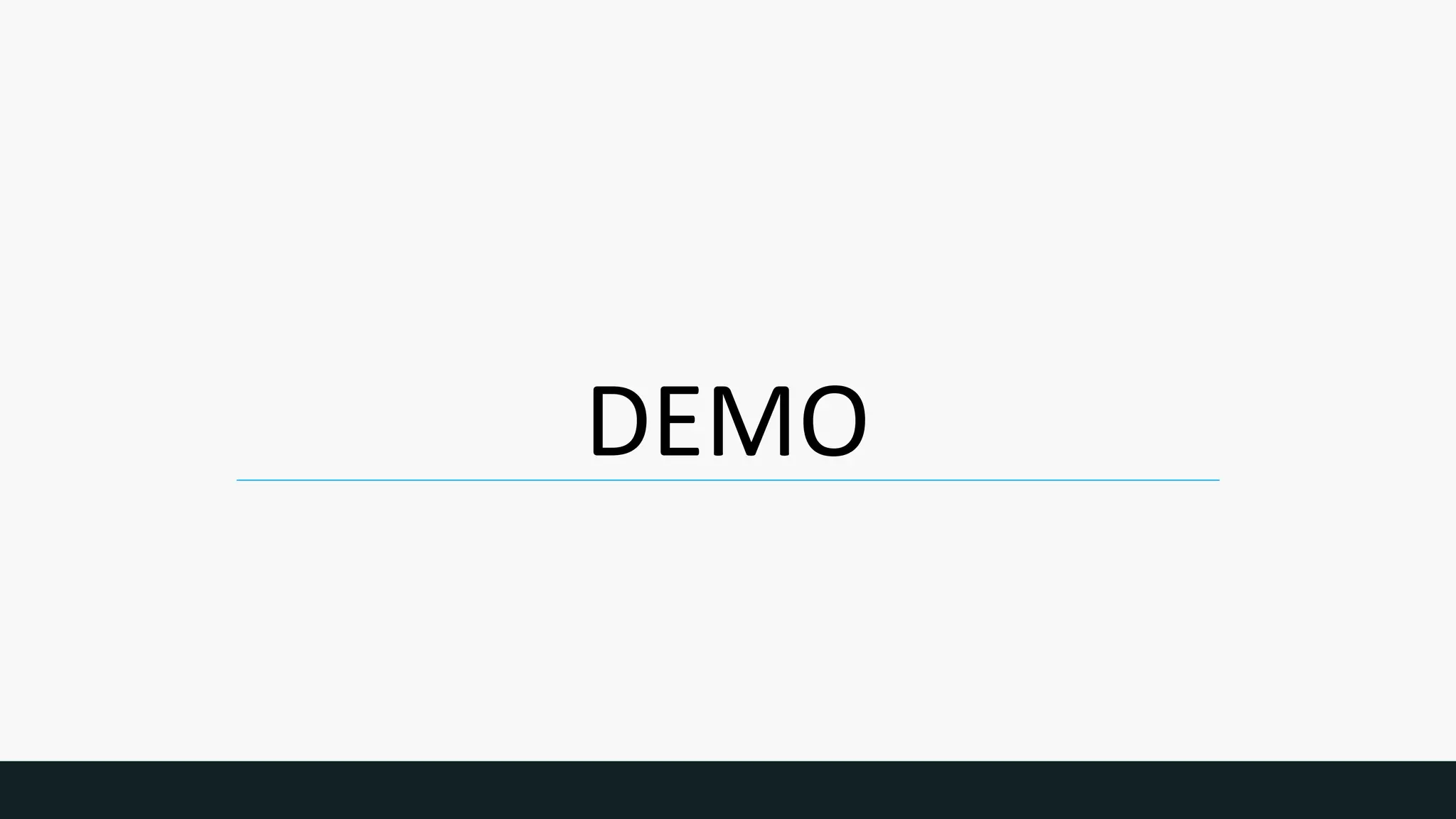 DEMO
 