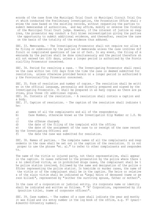 Prosecution Name DOJ National Prosecution Service Manual | PDF