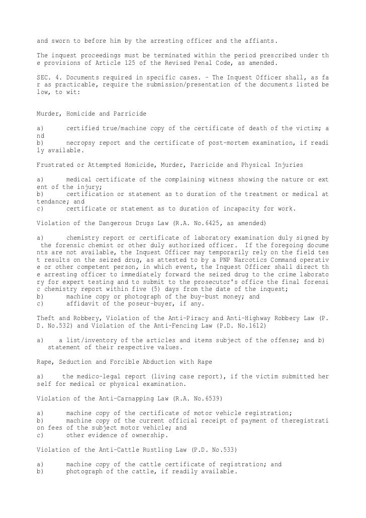 DOJ National Prosecution Service Manual