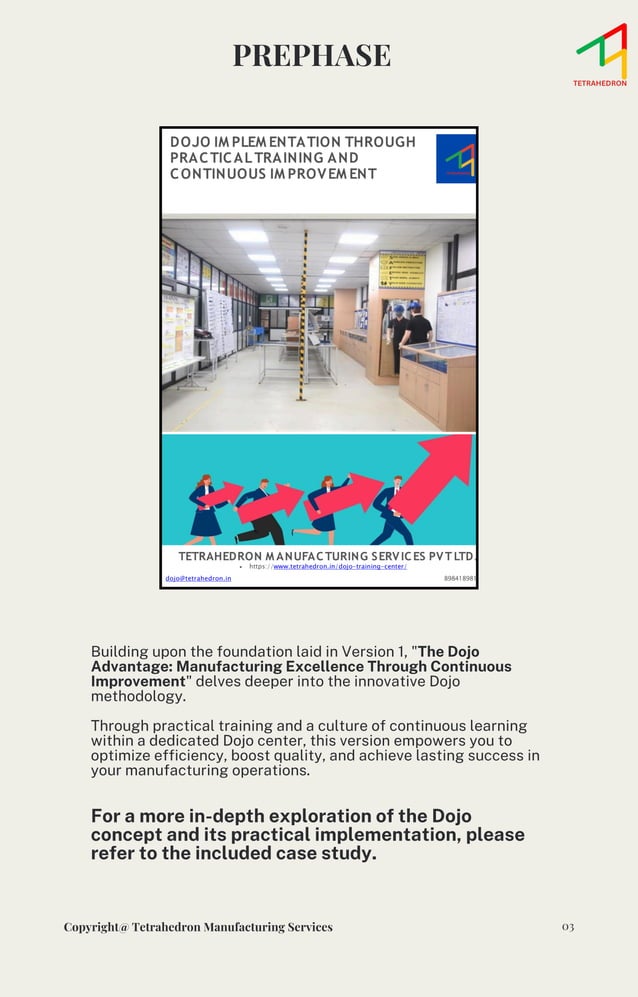 DOJO Training room | Training DOJO PPT | PDF