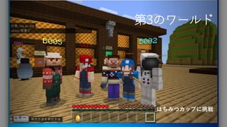 第3のワールド
はちみつカップに挑戦
 