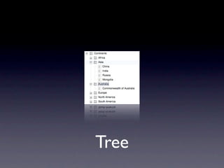 dojo.data, stores and widgets
