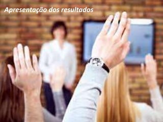 Apresentação dos resultados
 