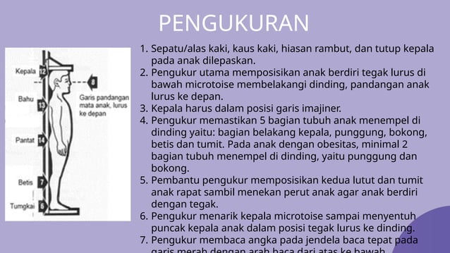 dokter kecil, pemeriksaan berat badan, tinggi badan, | PPTX