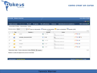 Dokeos 1.8.5 para docentes