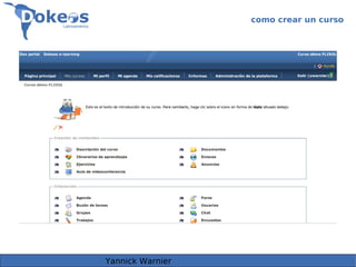 Dokeos 1.8.5 para docentes