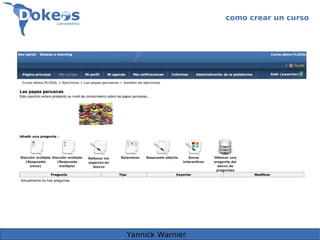 Dokeos 1.8.5 para docentes