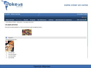 Dokeos 1.8.5 para docentes