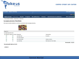 Dokeos 1.8.5 para docentes