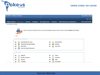 Dokeos 1.8.5 para docentes