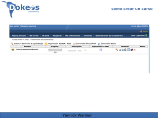 Dokeos 1.8.5 para docentes
