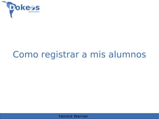 Dokeos 1.8.5 para docentes