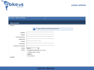 Dokeos 1.8.5 para docentes