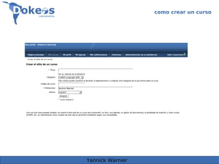 Dokeos 1.8.5 para docentes