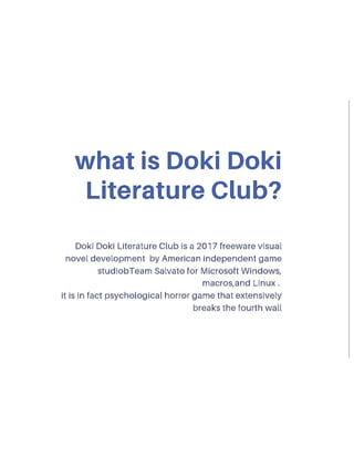Doki Doki Literature Club (2017)