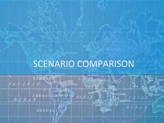 SCENARIO COMPARISON
 