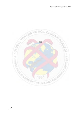 BOŞ
124
Travma ve Resüsitasyon Kursu (TRK)
 