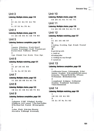 ready for first workbook answerkey | PDF