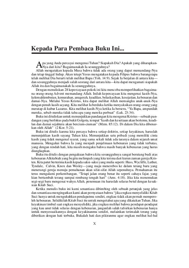 Apa yang Perlu Anda Ketahui Tentang 28 doktrin-alkitab-GMAKH
