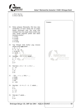 Dokumen.tips kelas 7-matematika-bab-1-bilangan-bulat (2)