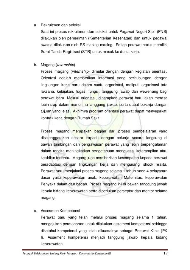 Program Kerja Bidang Keperawatan Di Rumah Sakit