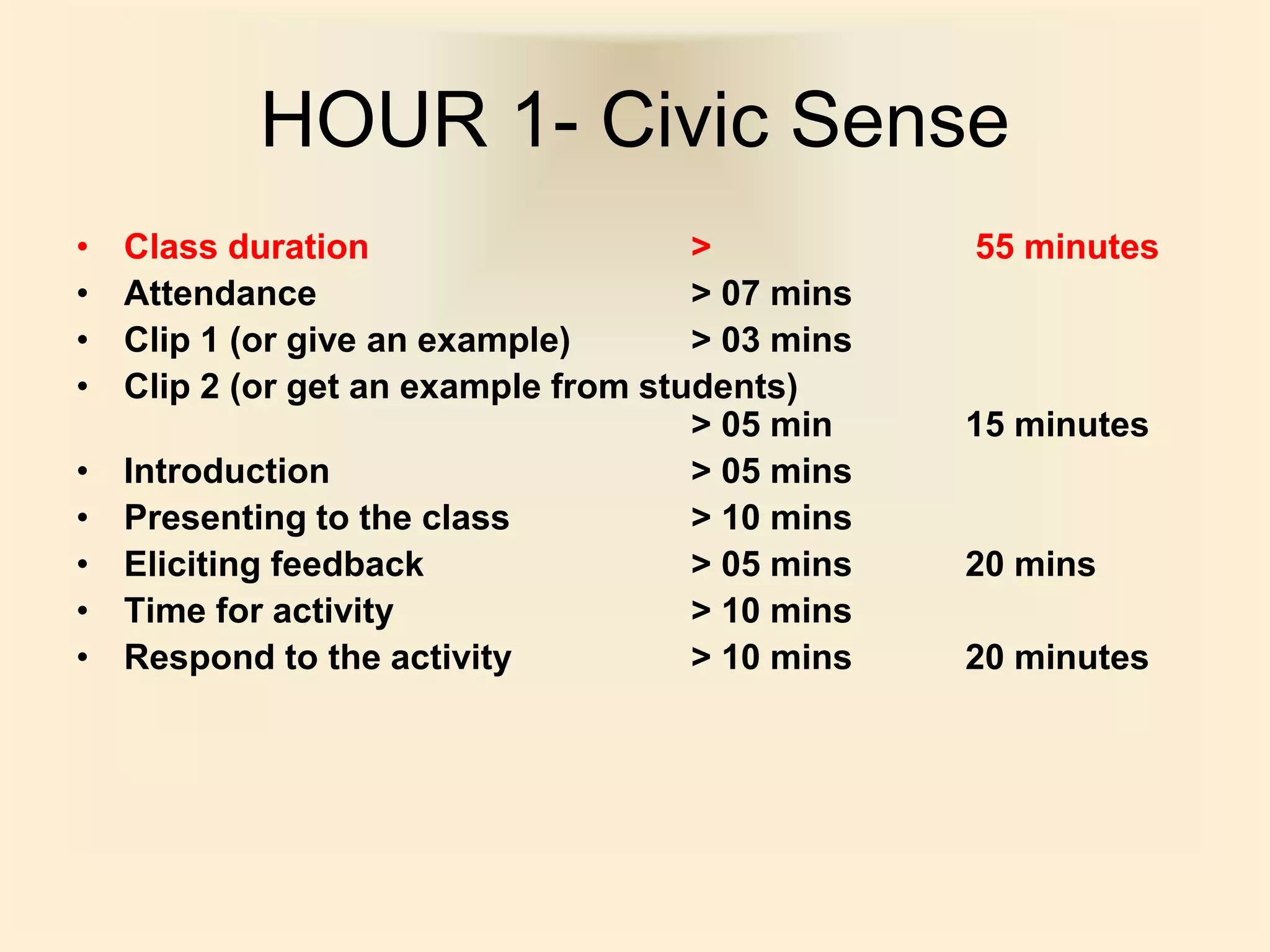 civic sense | PPT