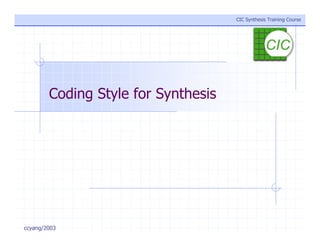 Course Synthesis dokumen.tips_logic-synthesis-report.pdf