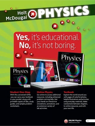 【新品未使用】PHYSICS 物理学 Holt McDougal Physics : by Holt McDougal | eBay