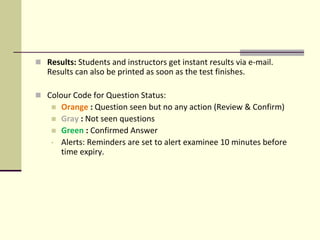 Exam Direction Code Color dokumen.tips_online-examination-system-presentation-55845497e291f.ppt