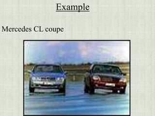 Example
Mercedes CL coupe
 