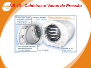 NR 13 - Caldeiras e Vasos de Pressão
 
