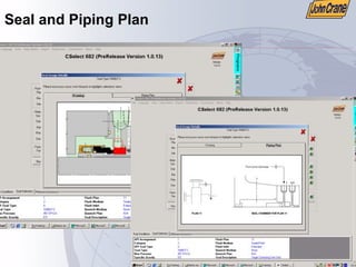 14
Seal and Piping Plan
 